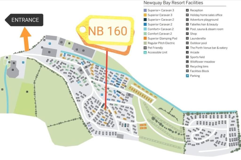 8 Sleep Chalet At Newquay Away Resorts Nb160 Εξωτερικό φωτογραφία